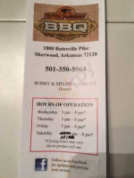 Nichols’ Smokehouse Bbq menu