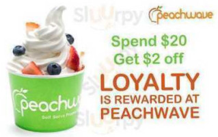 Simsbury Peachwave food