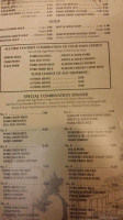 Golden Village menu