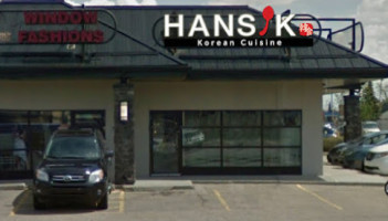 Hansik Korean outside