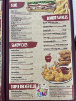 Shank's Drive-in menu