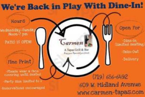 Carmen A Tapas Grill Bar food