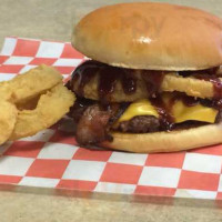 The Lone Star Burger food