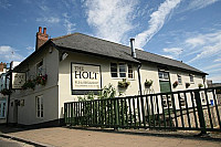 Holt outside