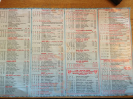 China King menu