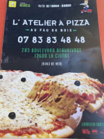 L'atelier à Pizza food