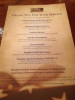 Olive Garden menu