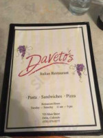 Daveto's food