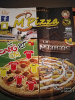 M Pizza food