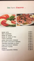 San Marco menu