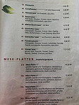 La Caféteria menu