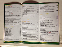 Thai Cuisine menu