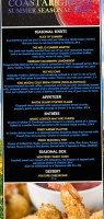 Coastal Grille menu