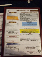 Benson's menu