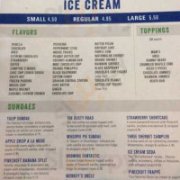 Pinecroft Dairy menu