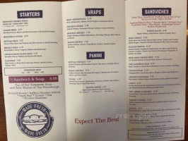 American Sandwich menu