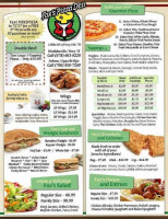 Dunny's Pizza menu