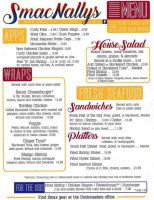 Smacnally's Grill menu