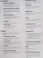 Snl Catering menu