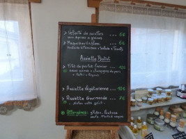 L'échoppe menu