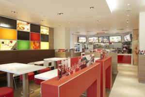 Kentucky Fried Chicken inside