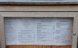 L'étrave menu