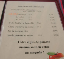 Café De La Marne menu