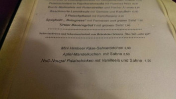 Gasthof Zur Post menu