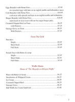 Beacon 443 menu