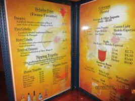 El Bandido menu