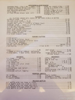 Bowmanstown Diner menu