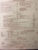 Valerio's Italian Pizzeria menu