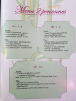 La Villa De Jade menu