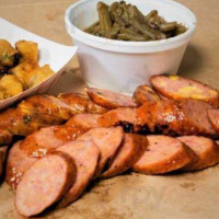 Bolivar St Bbq food