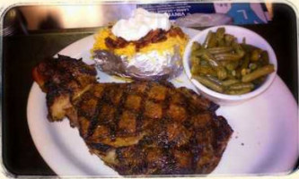 Cattle Guard Steak House food