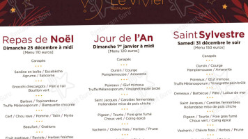 Le Vivier, L'isle-sur-la-sorgue menu