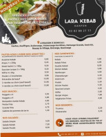 Lara Kebab menu