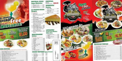 El Charro Negro food