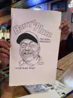 Harry's Place menu