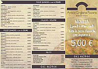 Antica Griglieria Pizzeria menu