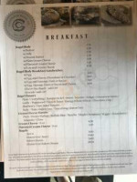 Cazenovia Bagel Co menu