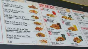 Sonic menu