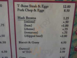 The Breakfast Nook menu