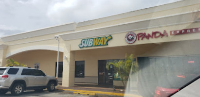 Subway outside