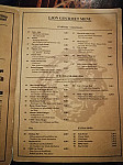 The Lion menu