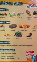 Chanab Food 42 menu