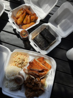 Waikikie Hawaiian Bbq food