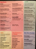 Morris's Family menu