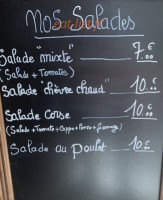 Le Gourmet menu