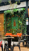 Biergarten inside